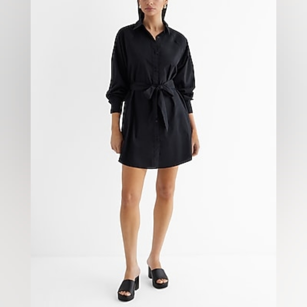 Express Black Shirt Dress Sz. XL
